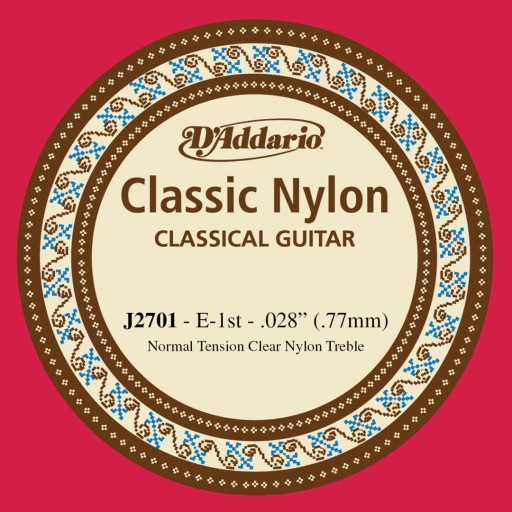 Klasická struna E-1 D'addario J2701