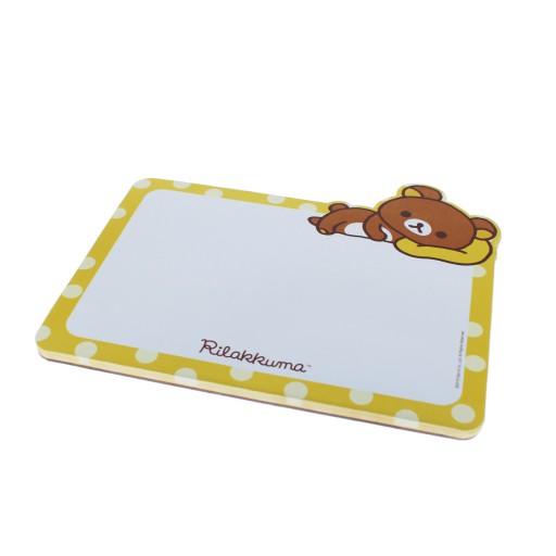 Plyšový medvedík RILAKKUMA, zápisník, trhací plánovač, 52 strán