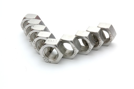 DIN 934 A2 M8 OBYČAJNÁ NEREZOVÁ MATICA Šesťhranná sada INOX (10)