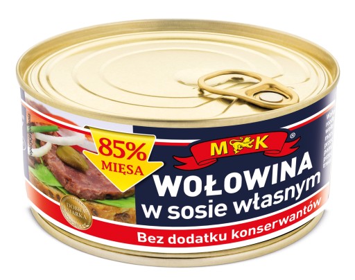 Hovädzie mäso vo vlastnej omáčke 300g MK