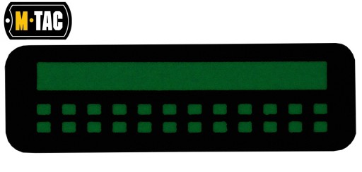 VELCRO NÁŠIVKA POLISH FLAG LASER RESET 25x80 M-TAC ČERVENÁ/FLUORESCENCE