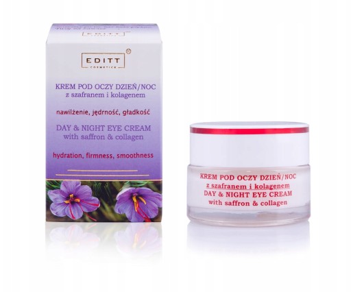 OČNÝ KRÉM DENNÝ NOČNÝ SAFRON COLLAGEN EDITT 15g
