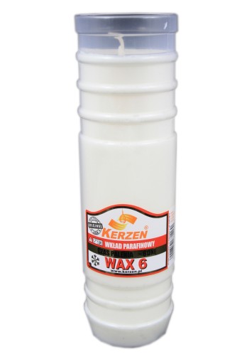 Kerzen WAX parafínové vložky do sviečok 6 dní