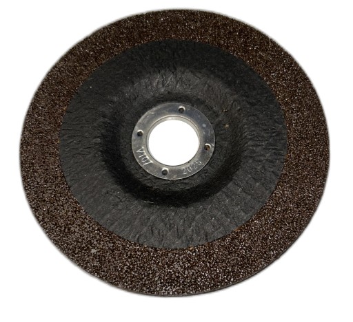 BRÚSNY KOTÚČ NA NEREZ 125x6,4x22,23mm PIRANIA INOX