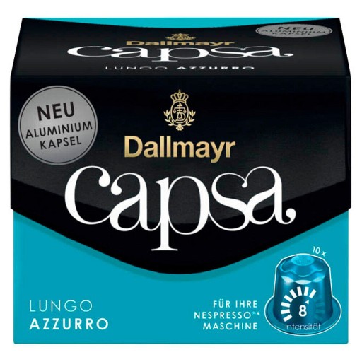 DALLMAYR NESPRESSO LUNGO AZZURRO kapsuly 10 kusov