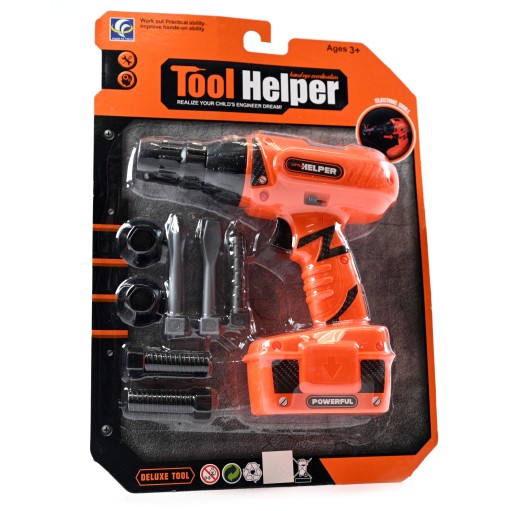 DETSKÁ AKUMULÁTOROVÁ VŔTAČKA, SKRUTKOVAČKA, DETSKÉ NÁRADIE