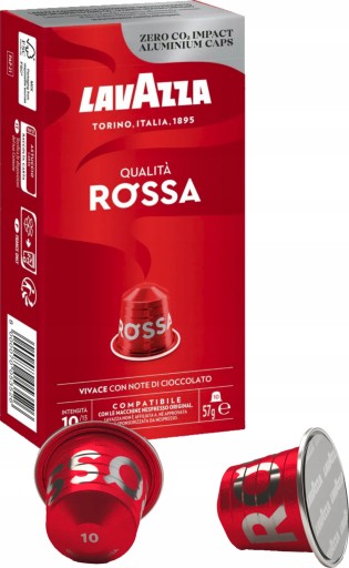 NESPRESSO LAVAZZA Qualita ROSSA kapsuly 10 ks