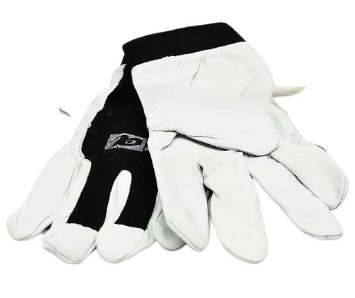 Kožené pracovné rukavice AC BLACK 9 - L