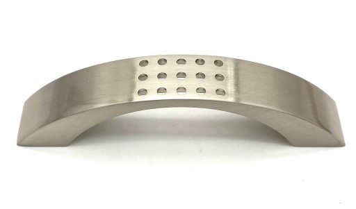 KOVOVÁ RÚČKA INOX, brúsená oceľ 96