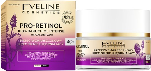 Eveline Pro Retinol Silne spevňujúci krém proti vráskam 40+ 50ml