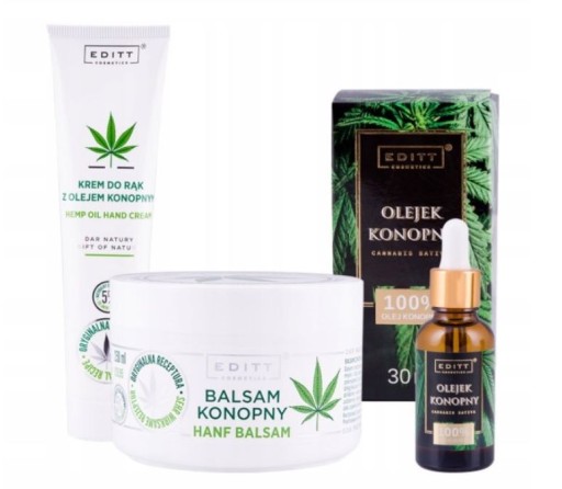 Editt chladivý konopný balzam 220g