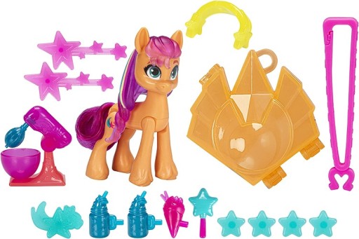 MY LITTLE PONY SUNNY STARSCOUT CUTIE MARK HASBRO POSTAVA PONY Kôň