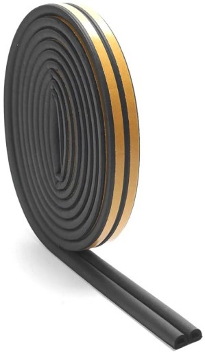 Samolepiace tesnenie na dvere a okná 9x7,5mm D - 10m