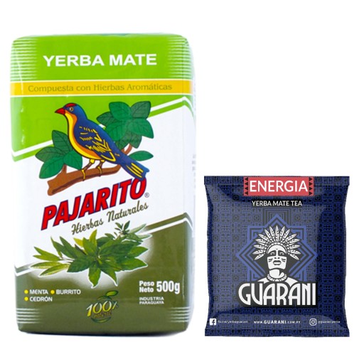 Yerba Mate Pajarito Yaguar Hierbas 0,5 kg 500 g