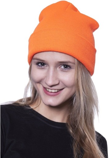 Neónová akrylová zimná čiapka: POM teplo, pohodlie a viditeľnosť