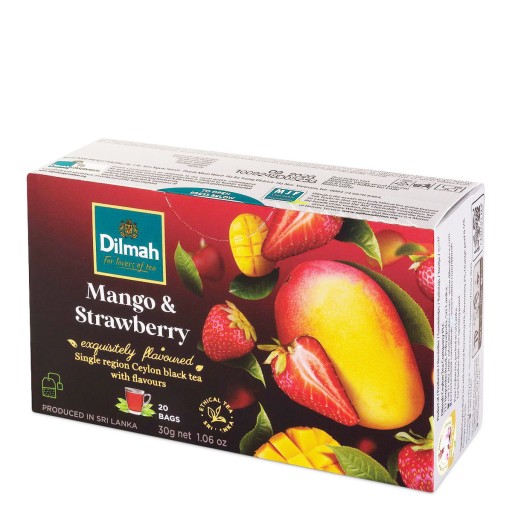 Dilmah Mango a Strawberry EX20 s príveskom