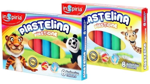 INSPIRIA PLASTICINE 8 FARBY 3804 SCHÉMA