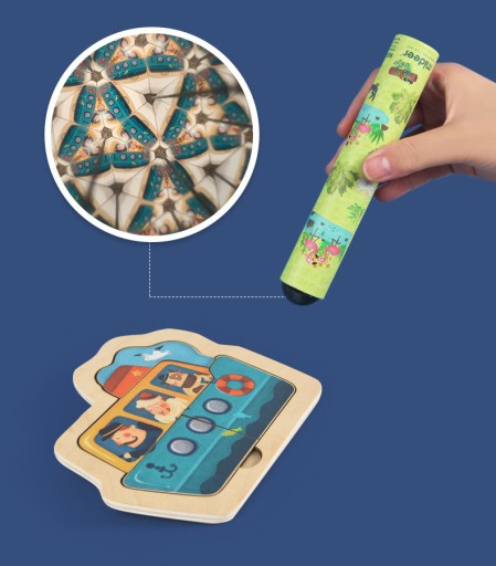 KALEIDOSKOP CHRBTA PRE DETI, VZDELÁVACIA HRAČKA