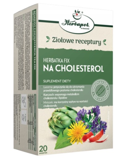 HERBAPOL KRAKÓW CHOLESTEROL fix čaj