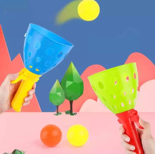 Arkádová hra catcher ball launcher Hračka na chytanie loptičiek na chytanie loptičiek
