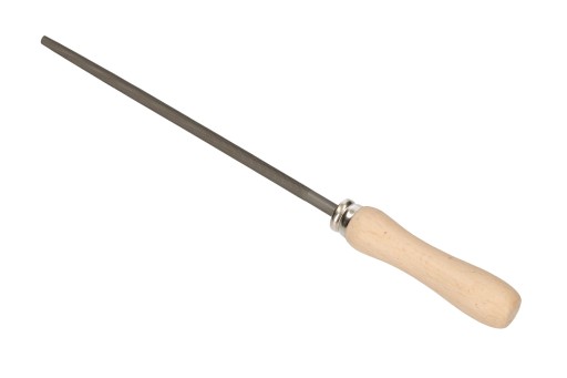 Okrúhly pilník 200 mm č. 2 na kov s rukoväťou
