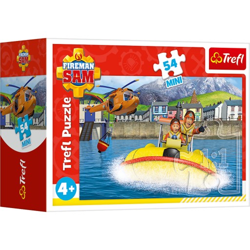 Puzzle 54 Mini Team Fireman Sam Guard 19760