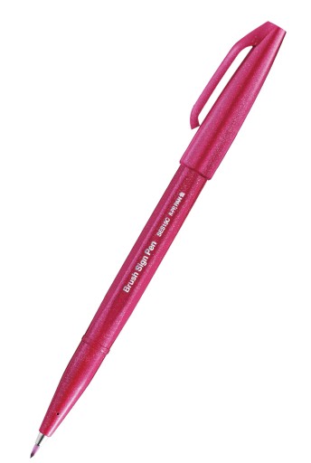 Fixka PENTEL na NÁPIS bordová