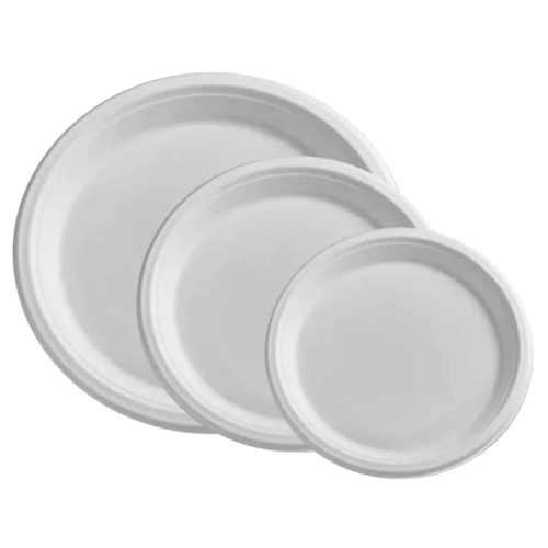 Jednorazové ECO taniere - na grilovanie - priemer 23cm - 50 kusov