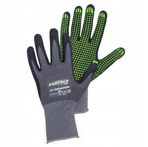 OCHRANNÉ RUKAVICE STALCO S-NITRIL FLEX VEĽ. 9