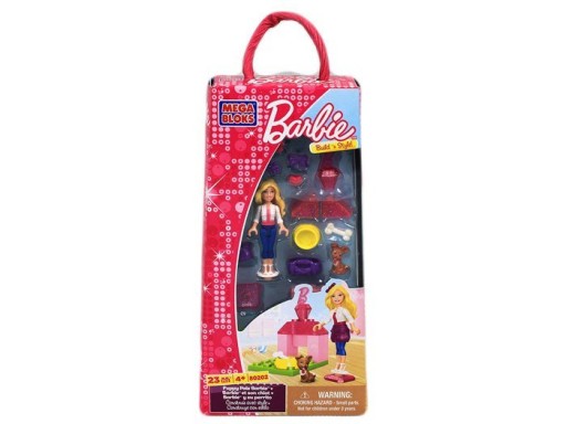 Mega Bloks BARBIE BÁBIKA zhodná s blokmi ZA1891