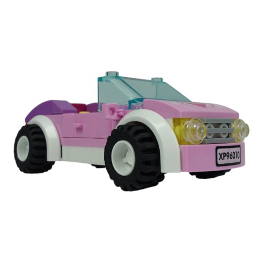 Klocky bloky, auto, kabriolet kabrio, 80 ks