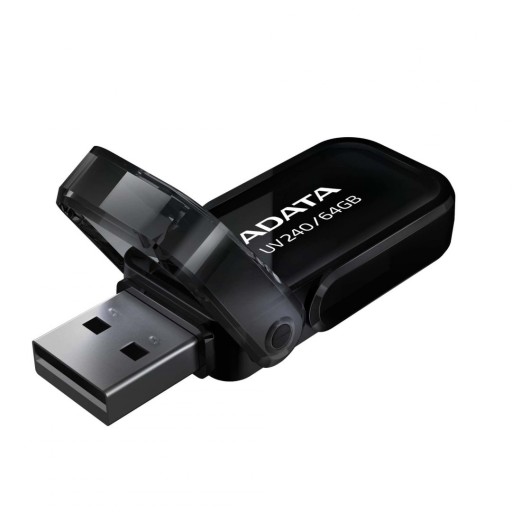 ADATA UV240 64 GB USB 2.0 čierna (AUV240-64G-RBK)