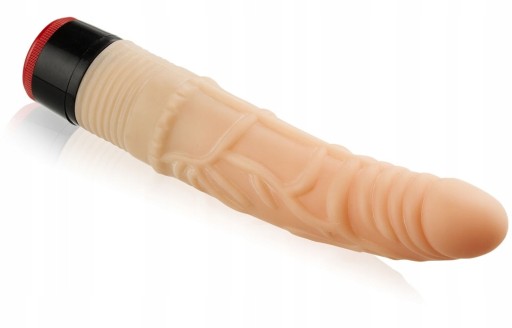 SEX VIBRATOR FLEXIBILNÝ DILDO PENIS SILNÉ VIBRÁCIE