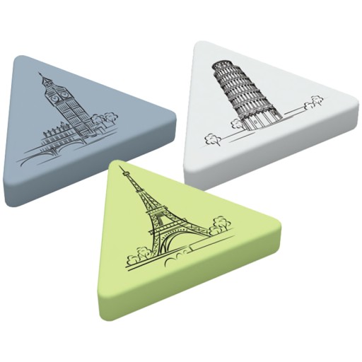 Mazania Grand GR-345 Soft Eraser 3 ks.