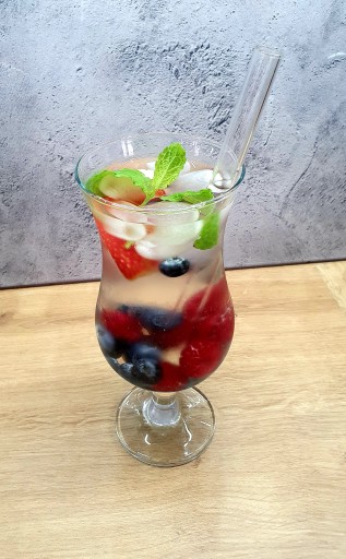 Rovné sklenené slamky na smoothie koktejly, široké, 6 ks, 12 mm, 20 cm