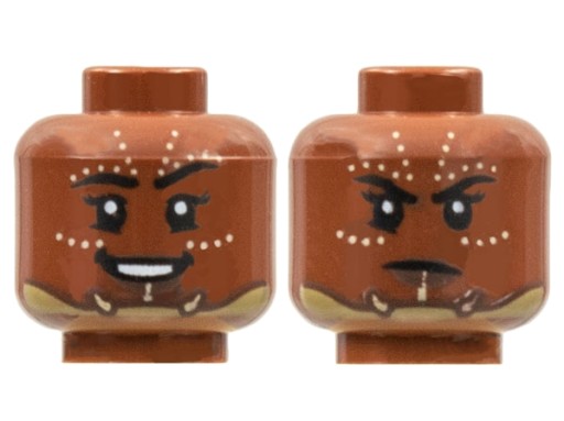 Lego New HEAD HEAD Shuri sh735 3626cpb2893
