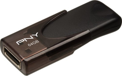 PNY 64GB USB2.0 ATTACHE4 FD64GATT4-EF