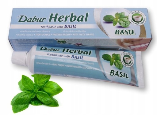 BYLINKOVÁ ZUBNÁ PASTA DABUR BAZILKA ČERSTVÝ DYCH
