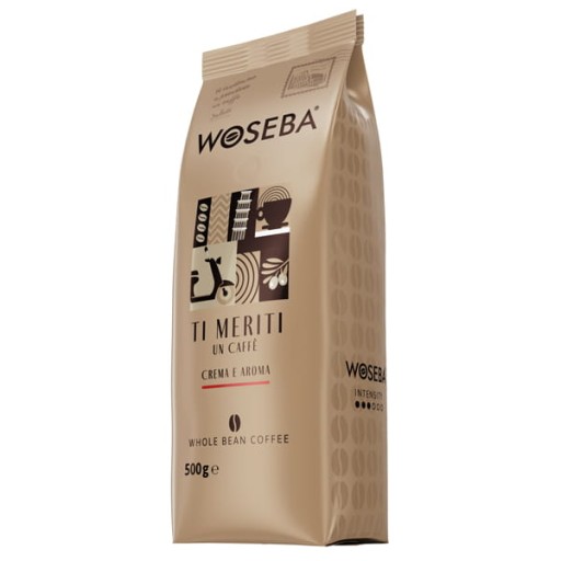Woseba Ti Meriti Crema E Aroma 500g kávových zŕn