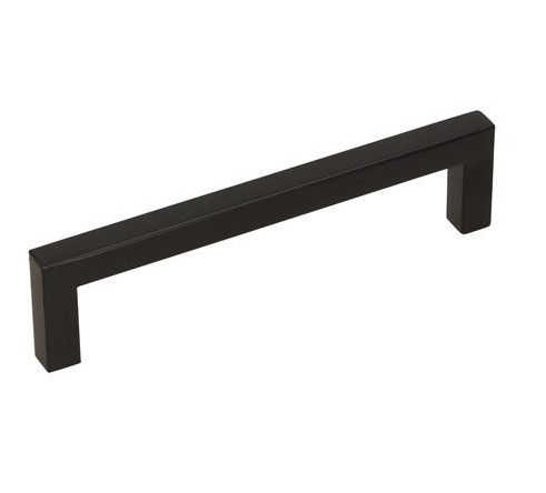 UU86 úchytka nábytková 128mm MATNÁ ČIERNA