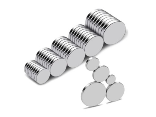 SILNÝ VALEC NEODYMOVÝ MAGNET 8X2MM 10 KS VALEC