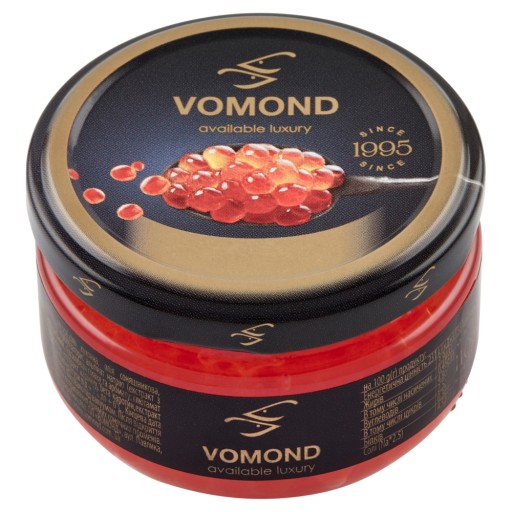 Imitácia lososového kaviáru 110g Vomond