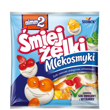 Nimm2 Śmiejżelki Mlekosmyki Storck 90 g