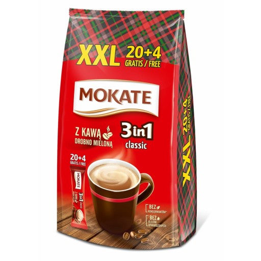Mokate Kaffee Classic 3 v 1 408 g DE
