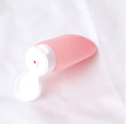 Kontajner | opakovane použiteľná cestovná fľaša | 60 ml | RUŽOVÁ FARBA