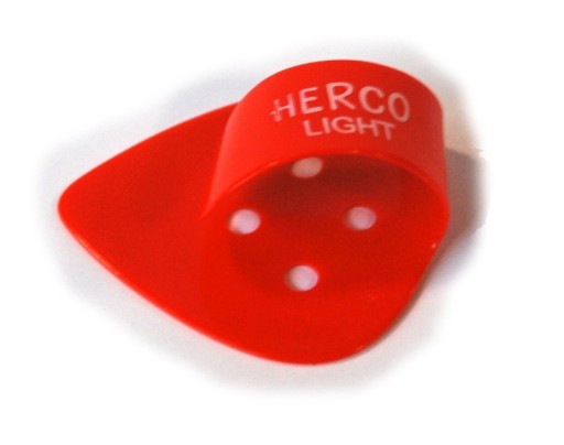 HERCO HE111R - Trsátko pre palec pre gitaru