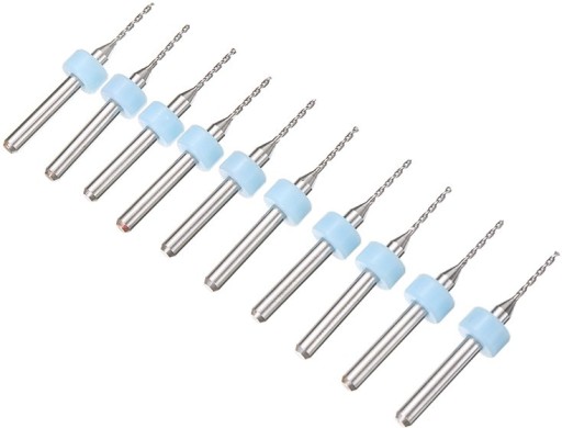 10 x MINI VRTAČKY 0,6mm VIDEO MODELOVANIE DPS