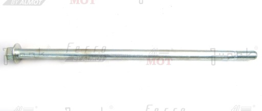 JUNAK RS125 NÁPRAVA M12x285 RAMENO ZÁSUV
