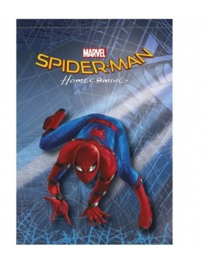 Zápisník Spiderman Spider Man A7, hladký s podtlačou