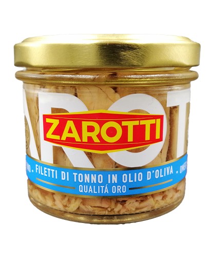 ZAROTTI filety z tuniaka v olivovom oleji 110 g | PRE TALIANSKÝ TRH